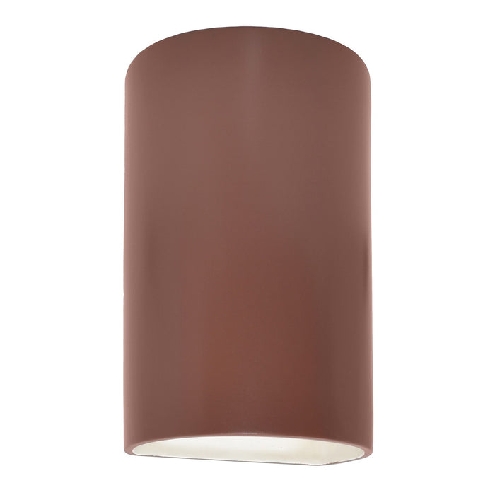 Justice Designs - CER-5265W-CLAY - LED Wall Sconce - Ambiance - Canyon Clay