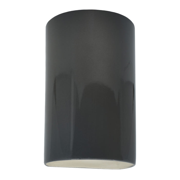 Justice Designs - CER-5265W-GRY - LED Wall Sconce - Ambiance - Gloss Grey