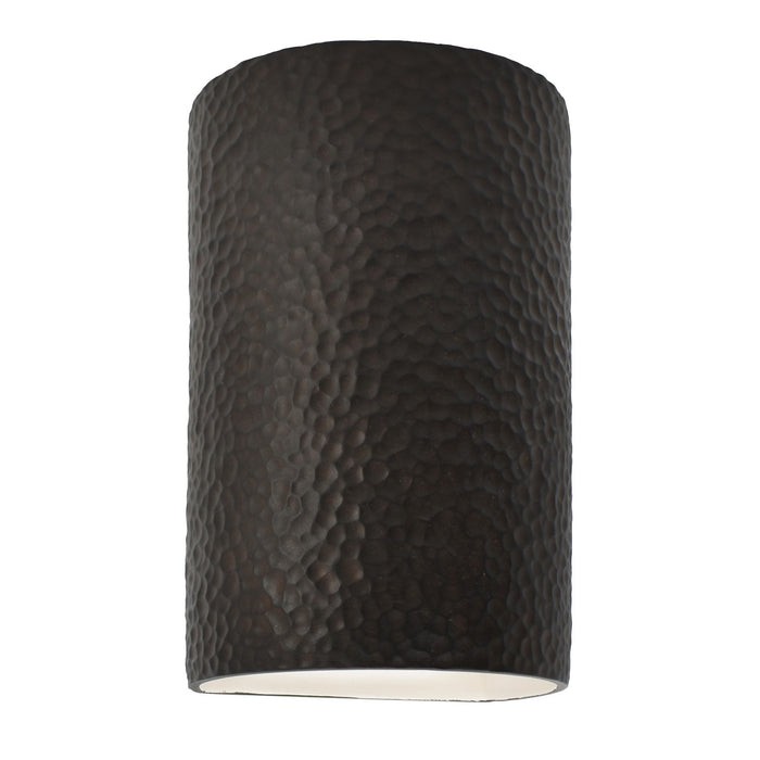 Justice Designs - CER-5265W-HMIR - LED Wall Sconce - Ambiance - Hammered Iron