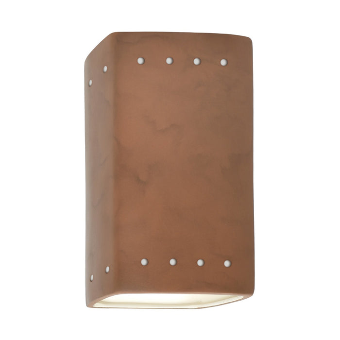 Justice Designs - CER-5920-TERA - Wall Sconce - Ambiance - Terra Cotta