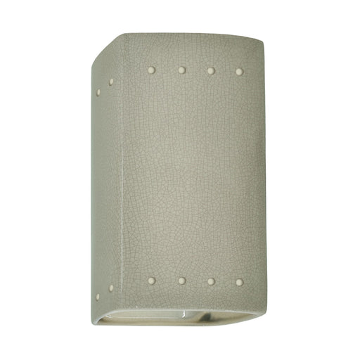 Justice Designs - CER-5920W-CKC - Wall Sconce - Ambiance - Celadon Green Crackle