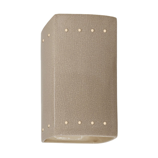 Justice Designs - CER-5920W-CKS - Wall Sconce - Ambiance - Sienna Brown Crackle