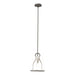 Hubbardton Forge - 131065-SKT-MULT-07-ZM0721 - One Light Pendant - Caliper - Dark Smoke