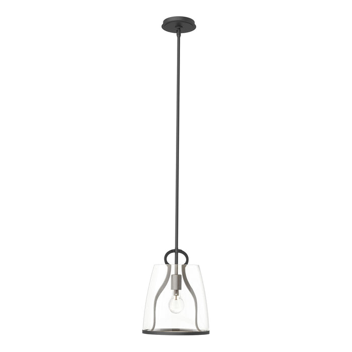 Hubbardton Forge - 131065-SKT-MULT-10-ZM0721 - One Light Pendant - Caliper - Black