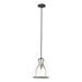 Hubbardton Forge - 131065-SKT-MULT-10-ZM0721 - One Light Pendant - Caliper - Black