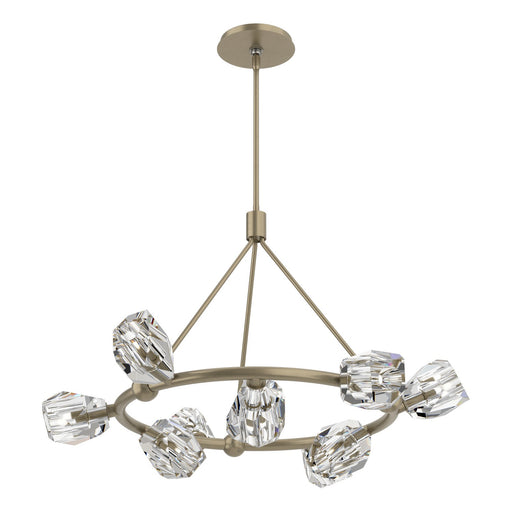 Gatsby Nine Light Pendant Soft Gold