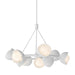 Hubbardton Forge - 131068-SKT-MULT-02-02-GG0711 - Nine Light Pendant - Brooklyn - White