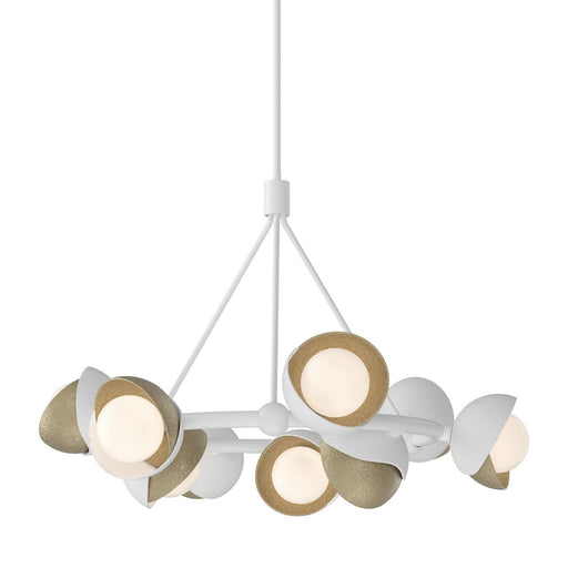 Brooklyn Nine Light Pendant White