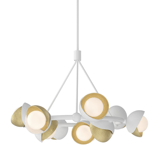 Brooklyn Nine Light Pendant White