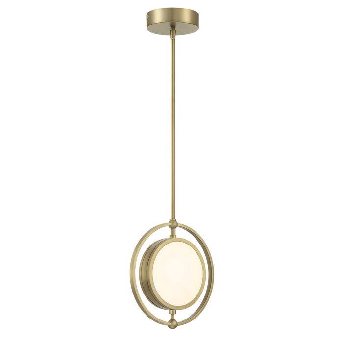 Metropolitan - N7671-695-L - LED Pendant - Spectr - Soft Brass