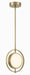 Metropolitan - N7671-695-L - LED Pendant - Spectr - Soft Brass