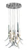 Metropolitan - N9494 - 13 Light Pan Pendant - Featherly - Brushed Nickel