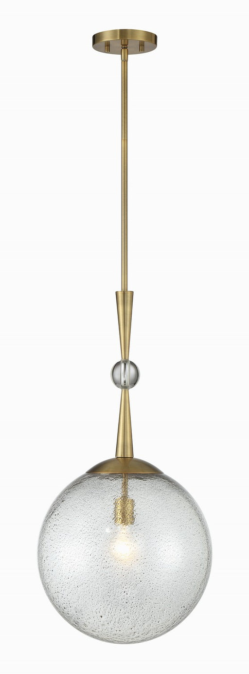 Minka-Lavery - 1338-923 - One Light Pendant - Populuxe - Oxidized Aged Brass