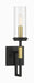 Minka-Lavery - 3201-781 - One Light Wall Sconce - Hillstone - Sand Coal & Soft Brass