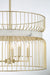 Minka-Lavery - 3395-754 - Five Light Pendant - Park Slope by Robin Baron - Nouveau Gold