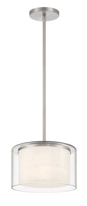 Minka-Lavery - 4102-84 - One Light Pendant - Parsons Studio - Brushed Nickel