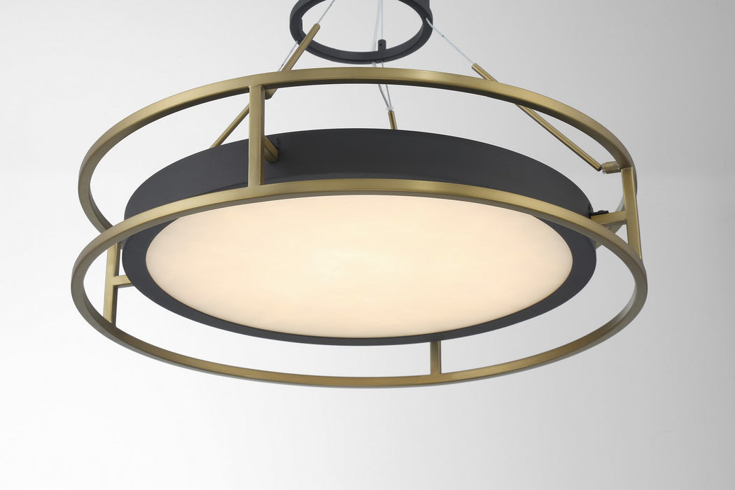 Minka-Lavery - 5086-781-L - LED Pendant - Levitation - Sand Coal & Soft Brass
