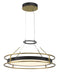 Minka-Lavery - 5087-781-L - LED Pendant - Levitation - Soft Brass And Sand Coal