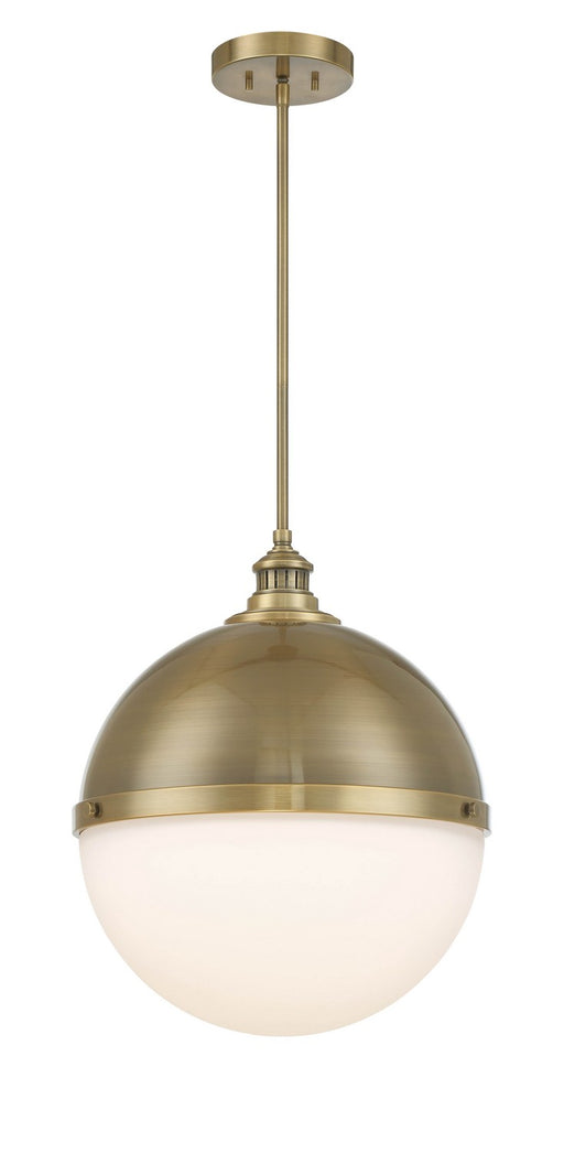 Minka-Lavery - 6606-923 - One Light Pendant - Vorey - Oxidized Aged Brass