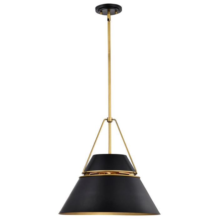 Nuvo Lighting - 60-7768 - Three Light Pendant - Adina - Matte Black