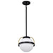 Nuvo Lighting - 60-7773 - One Light Pendant - Lakeshore - Matte Black