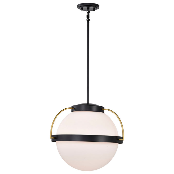 Nuvo Lighting - 60-7774 - One Light Pendant - Lakeshore - Matte Black