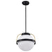 Nuvo Lighting - 60-7775 - One Light Pendant - Lakeshore - Matte Black