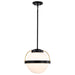 Nuvo Lighting - 60-7775 - One Light Pendant - Lakeshore - Matte Black