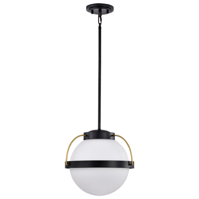 Nuvo Lighting - 60-7775 - One Light Pendant - Lakeshore - Matte Black