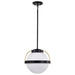 Nuvo Lighting - 60-7775 - One Light Pendant - Lakeshore - Matte Black