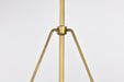 Nuvo Lighting - 60-7778 - Three Light Pendant - Adina - Natural Brass