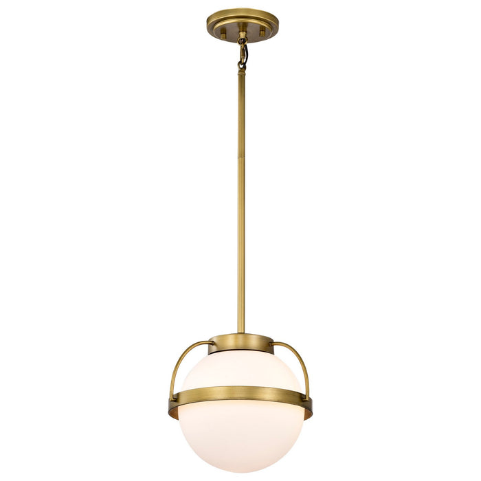 Nuvo Lighting - 60-7783 - One Light Pendant - Lakeshore - Natural Brass