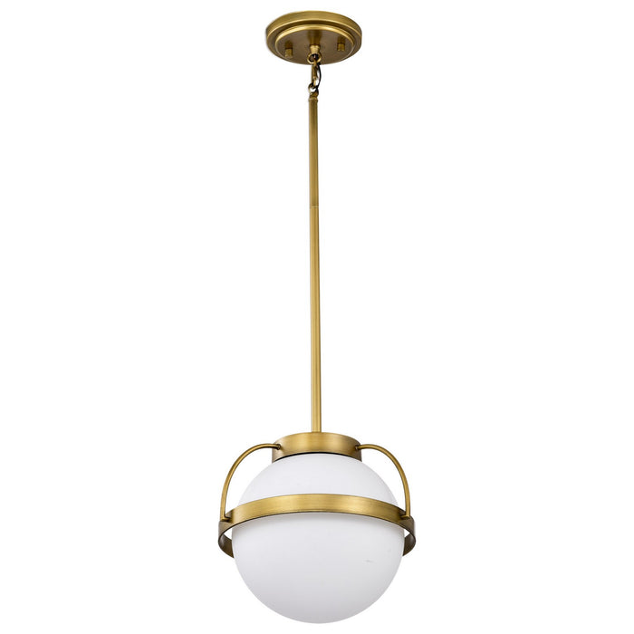 Nuvo Lighting - 60-7783 - One Light Pendant - Lakeshore - Natural Brass