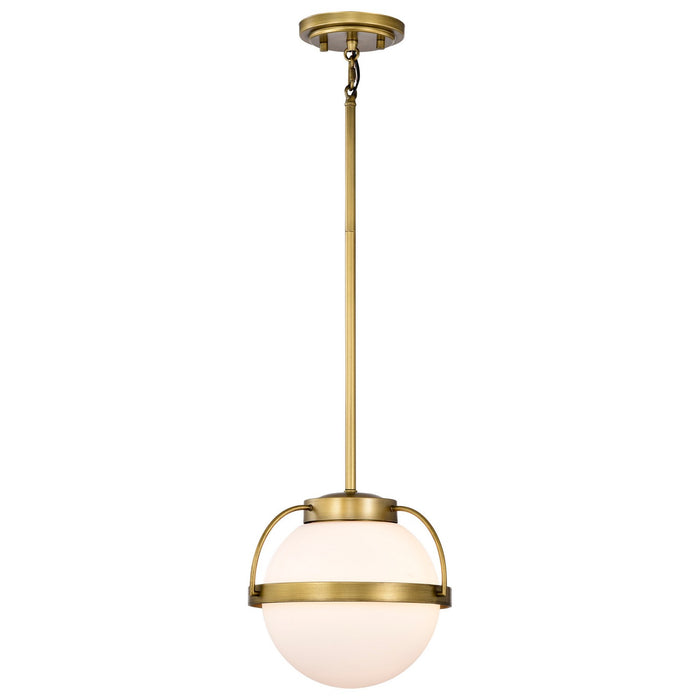 Nuvo Lighting - 60-7783 - One Light Pendant - Lakeshore - Natural Brass