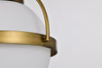 Nuvo Lighting - 60-7783 - One Light Pendant - Lakeshore - Natural Brass
