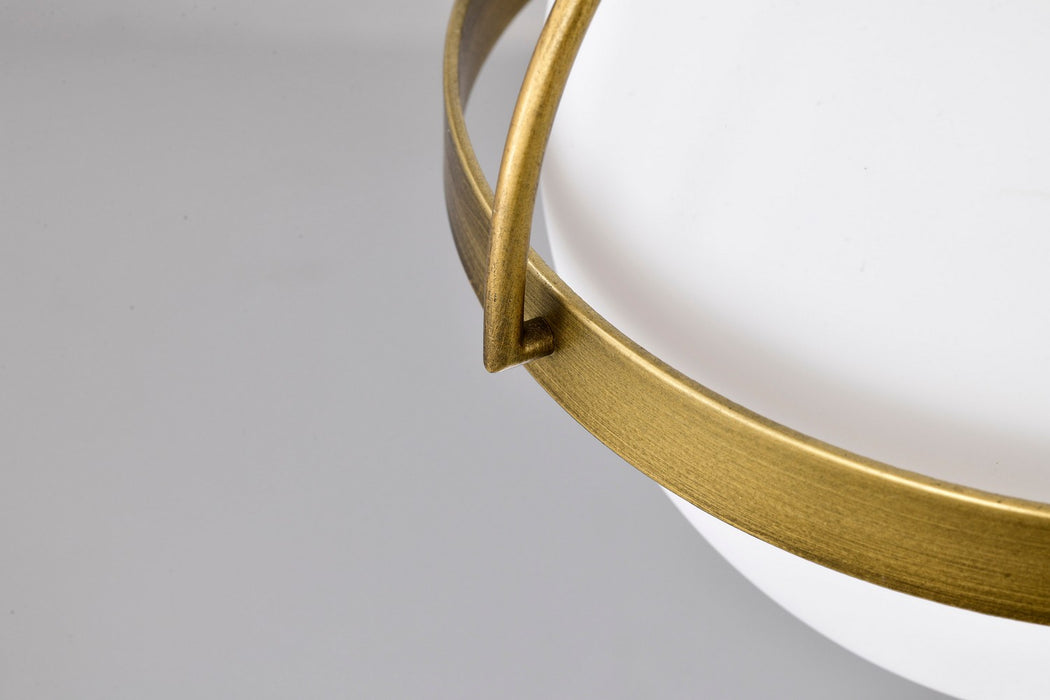 Nuvo Lighting - 60-7783 - One Light Pendant - Lakeshore - Natural Brass