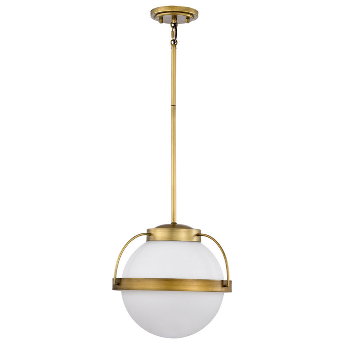 Nuvo Lighting - 60-7784 - One Light Pendant - Lakeshore - Natural Brass