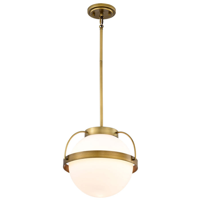 Nuvo Lighting - 60-7784 - One Light Pendant - Lakeshore - Natural Brass