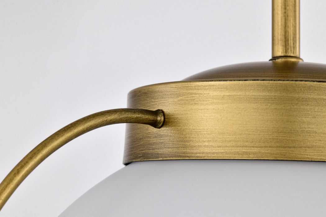 Nuvo Lighting - 60-7784 - One Light Pendant - Lakeshore - Natural Brass