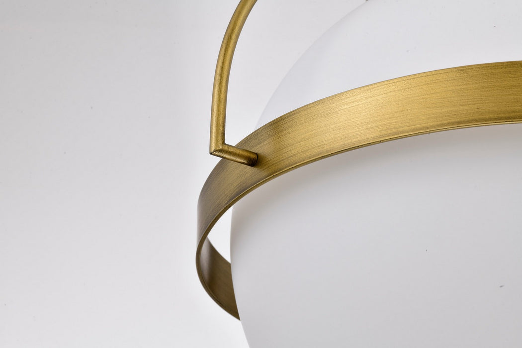 Nuvo Lighting - 60-7785 - One Light Pendant - Lakeshore - Natural Brass