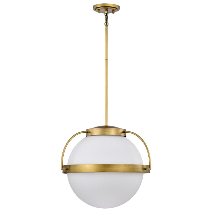 Nuvo Lighting - 60-7785 - One Light Pendant - Lakeshore - Natural Brass