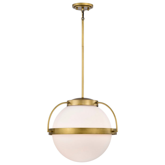 Nuvo Lighting - 60-7785 - One Light Pendant - Lakeshore - Natural Brass
