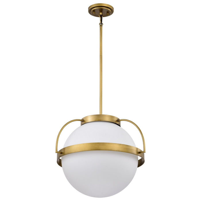 Nuvo Lighting - 60-7785 - One Light Pendant - Lakeshore - Natural Brass