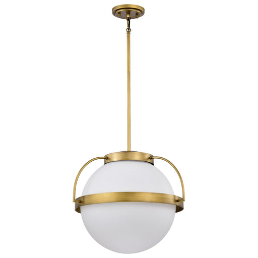 Nuvo Lighting - 60-7785 - One Light Pendant - Lakeshore - Natural Brass