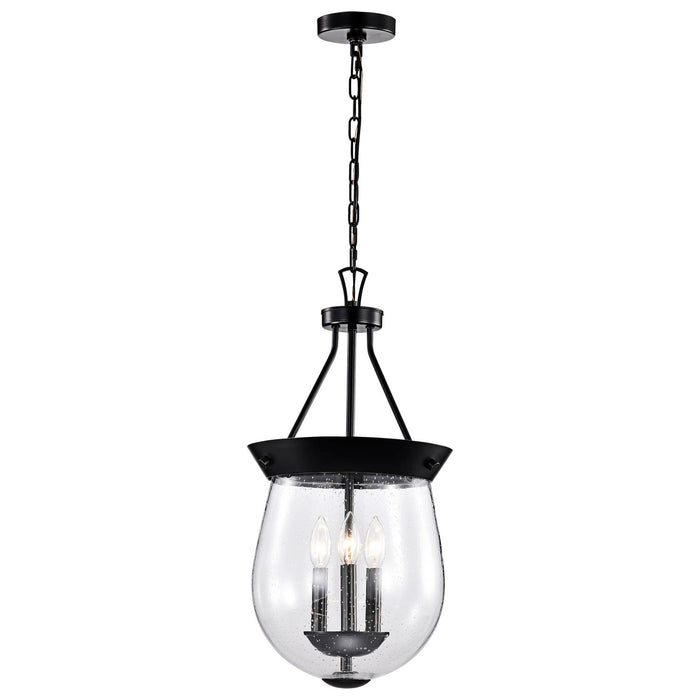 Nuvo Lighting - 60-7800 - Three Light Pendant - Boliver - Matte Black