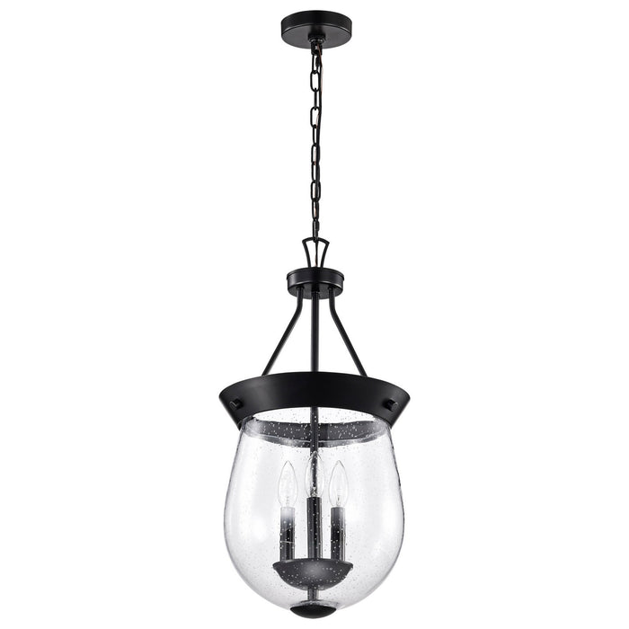 Nuvo Lighting - 60-7800 - Three Light Pendant - Boliver - Matte Black