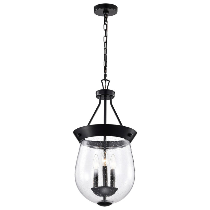 Nuvo Lighting - 60-7800 - Three Light Pendant - Boliver - Matte Black