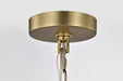 Nuvo Lighting - 60-7801 - Three Light Pendant - Boliver - Vintage Brass