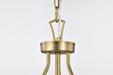 Nuvo Lighting - 60-7801 - Three Light Pendant - Boliver - Vintage Brass