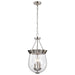 Nuvo Lighting - 60-7802 - Three Light Pendant - Boliver - Brushed Nickel